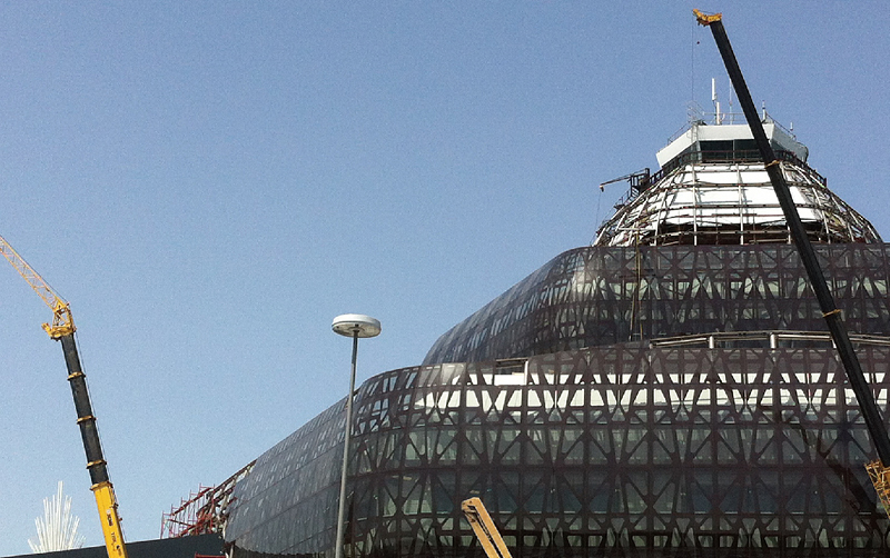 起沉机助力阿塞拜疆巴库国际机场刷新项目