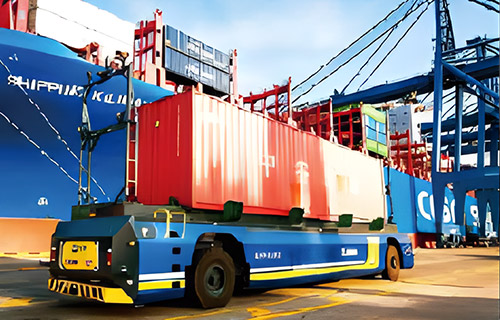 人为智能集装箱运输车