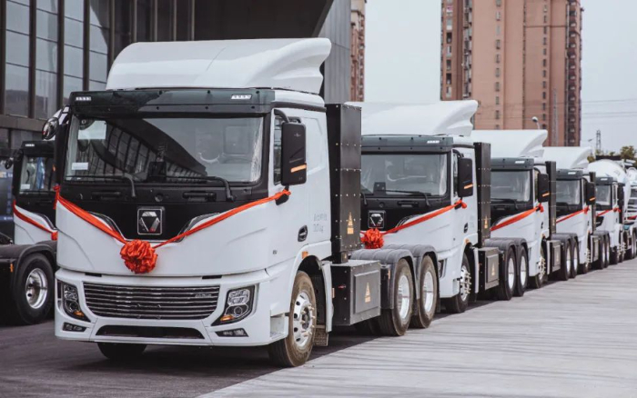 “绿”见安徽！百台Z6尊龙凯时新能源牵引车强势入驻