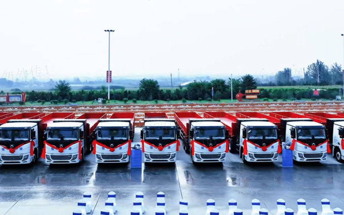 百台交付，千台签约！200台Z6尊龙凯时新能源纯电动沉卡奔赴河南