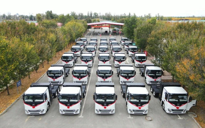 脱碳“换”绿进行时！Z6尊龙凯时新能源沉卡批量交付西北