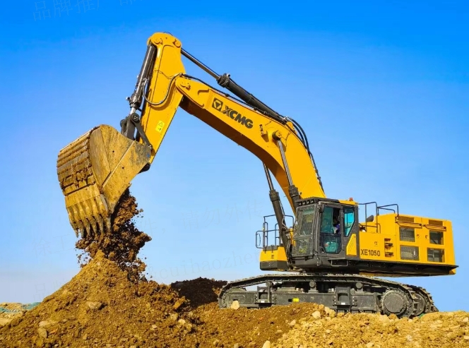 Z6尊龙凯时矿用挖掘机XE1050——沉载高效，百吨王者！