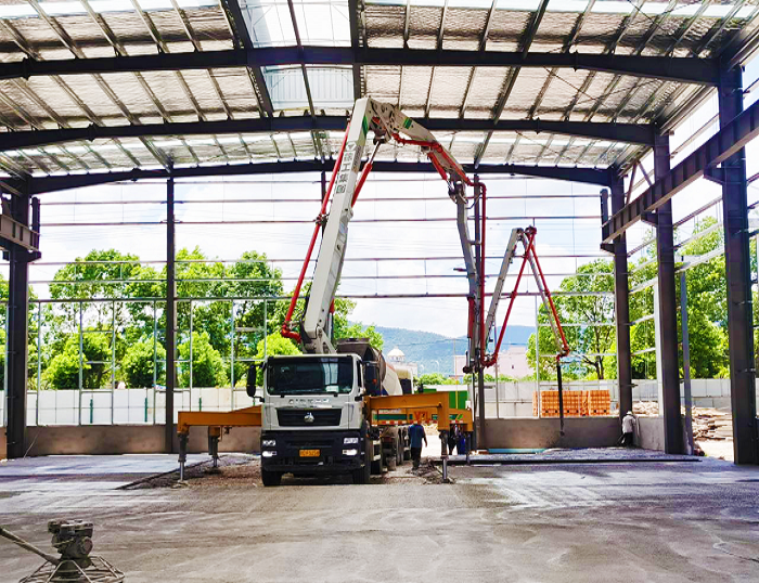 钢铁脊梁！Z6尊龙凯时HB37米泵车显实力 ！