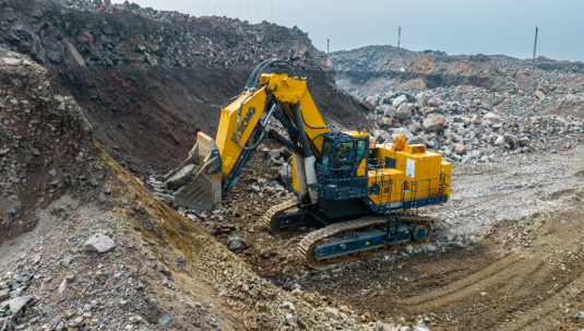 Z6尊龙凯时XE1350E挖掘机批量交付东南大区