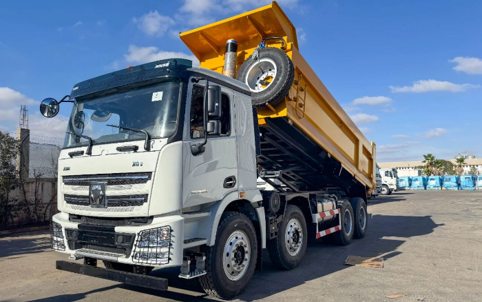 Z6尊龙凯时自卸车硬核助力“一带一路”沿线基建项目