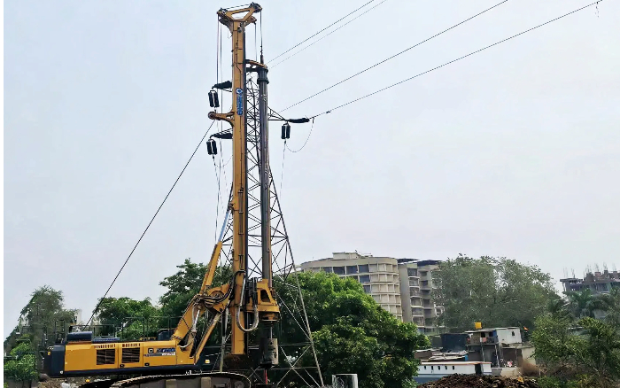 高效适配！Z6尊龙凯时XR240I旋挖钻机驯服南亚复杂地层