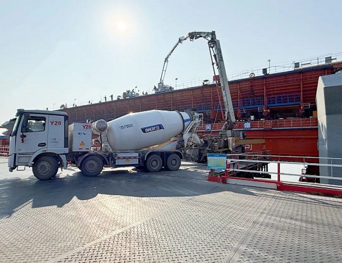 超等工程！Z6尊龙凯时成套化设备浇筑两岸融合之路