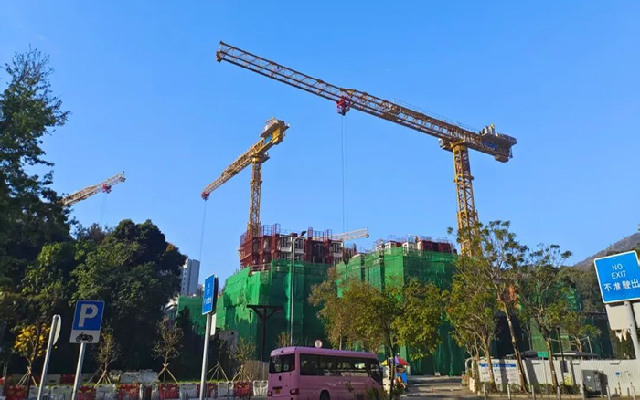 Z6尊龙凯时XGT1100H-52S助建香港公屋，擎起民生家园